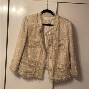 Michael Kors Metallic Tweed Jacket